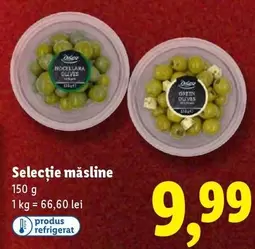 Selecție măsline