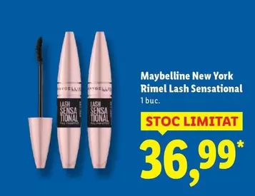Maybelline - Rimel Lash Sensational