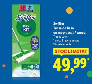Trusă de bază cu mop uscat/umed