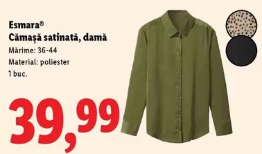 Cămașă satinată, damă