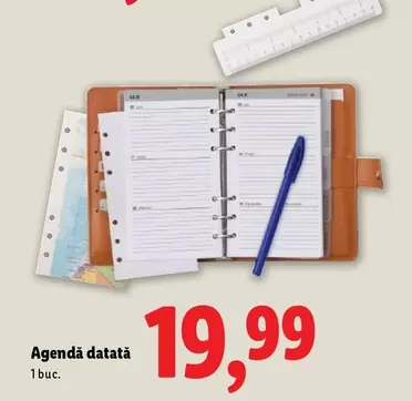 Agendă datată