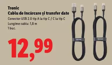 Cablu de încărcare și transfer date