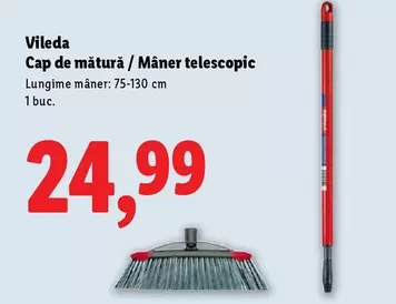 Cap de mătură / Mâner telescopic