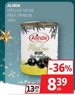 MASLINE NEGRE FĂRĂ SÂMBURI