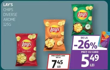 Lay's - CHIPS DIVERSE AROME