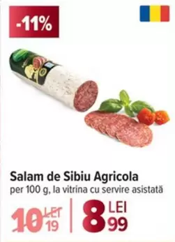 Salam de Sibiu Agricola