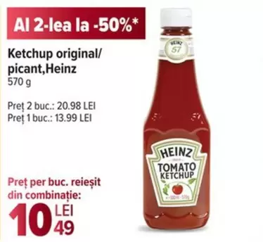 Ketchup original/ picant
