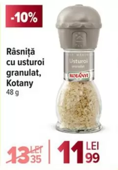 Râsniţă cu usturoi granulat