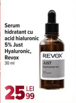 Revox - Serum hidratant cu acid hialuronic 5% Just Hyaluronic