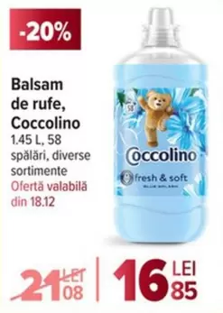 Coccolino - Balsam de rufe