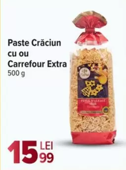 Paste Crăciun cu ou Carrefour Extra