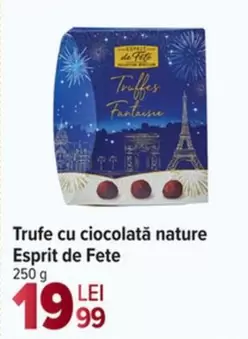 Trufe cu ciocolată nature