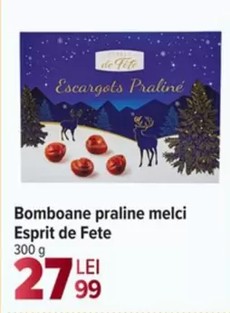 Bomboane praline melci