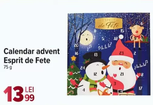 Calendar advent