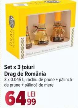 Set x 3 țoiuri
