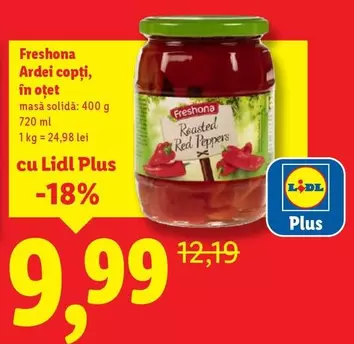 Ardei copți, in oțet