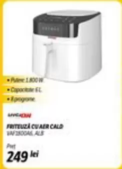 FRITEUUZA CU AER CALD VAF1800GAL ALS