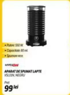 APARAT DE SPUMAT LAPTE VSLIIN NEGRU