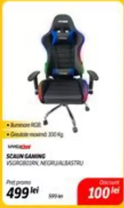 SCAUN GAMING VSGRGB05RK NEGRU/ALBASTRU