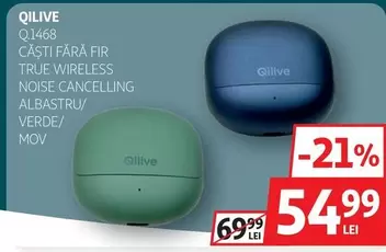 Qilive - Q.1468 CĂŞTI FĂRĂ FIR TRUE WIRELESS NOISE CANCELLING
