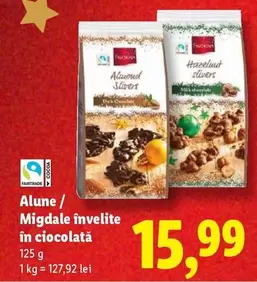 Alune / Migdale învelite în ciocolată