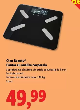 Cântar cu analiză corporală