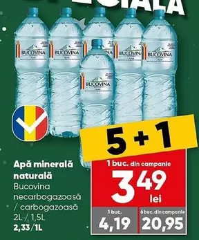 Apă minerală naturală