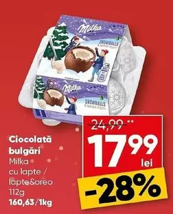 Milka - Ciocolată bulgări