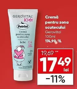 Gerovital - Cremă pentru zona scutecului