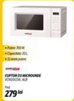 Alb - CUPTOR CU MICROUNDE VCM20CDA ALB