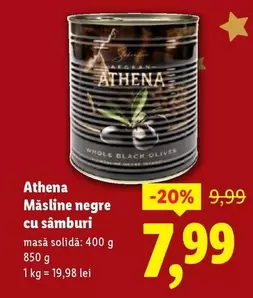 Măsline negre cu sâmburi