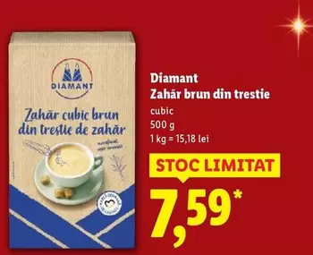 Zahăr brun din trestie