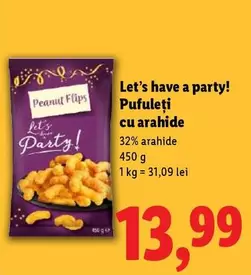 Pufuleţi cu arahide