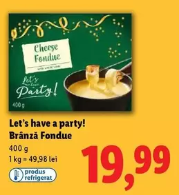 Brânză Fondue