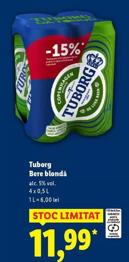 Tuborg - Bere blondä