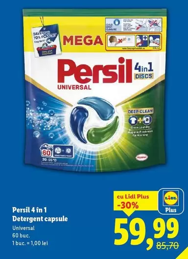 Persil - 4 in 1 Detergent capsule
