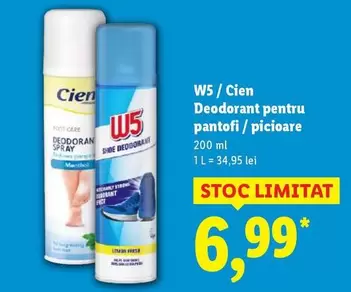 Deodorant pentru pantofi / picioare