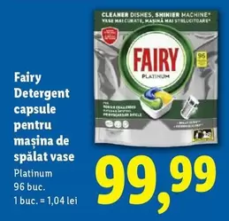 Detergent capsule pentru maşina de spălat vase