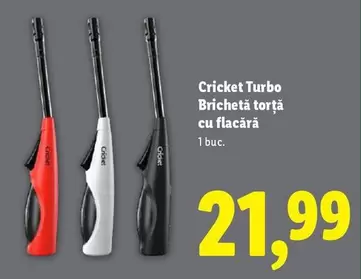 Brichetă torță cu flacără