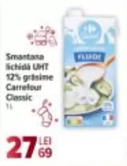 Smantana lichida UHT