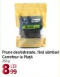 Prune deshidratate, fără sâmburi