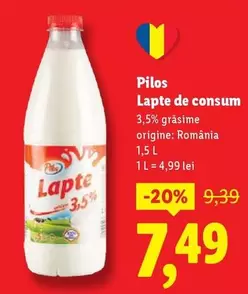 Lapte de consum