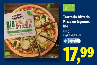 Pizza cu legume, bio