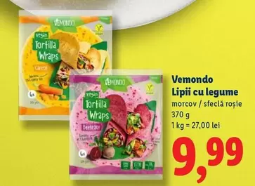 Lipii cu legume