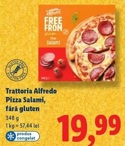 Pizza Salami, fără gluten