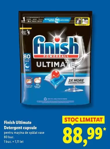 Ultimate Detergent capsule