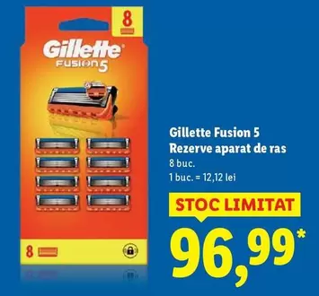 Fusion 5 Rezerve aparat de ras