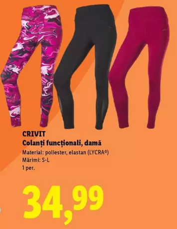 Colanți funcționali, dama