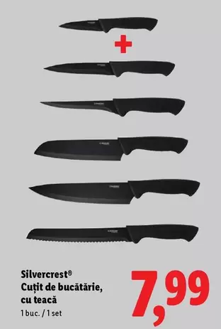 Cuțit de bucătărie, cu teacă