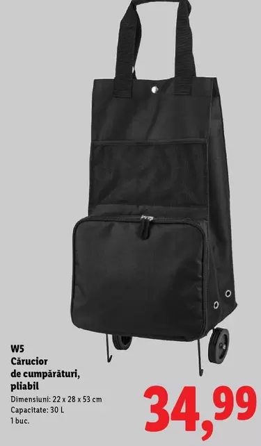 Carucior de cumpărături, pliabil